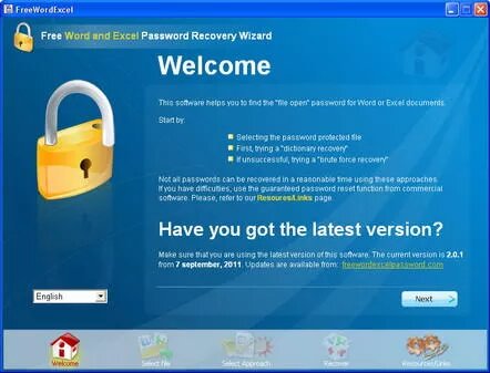 web password wizard serial